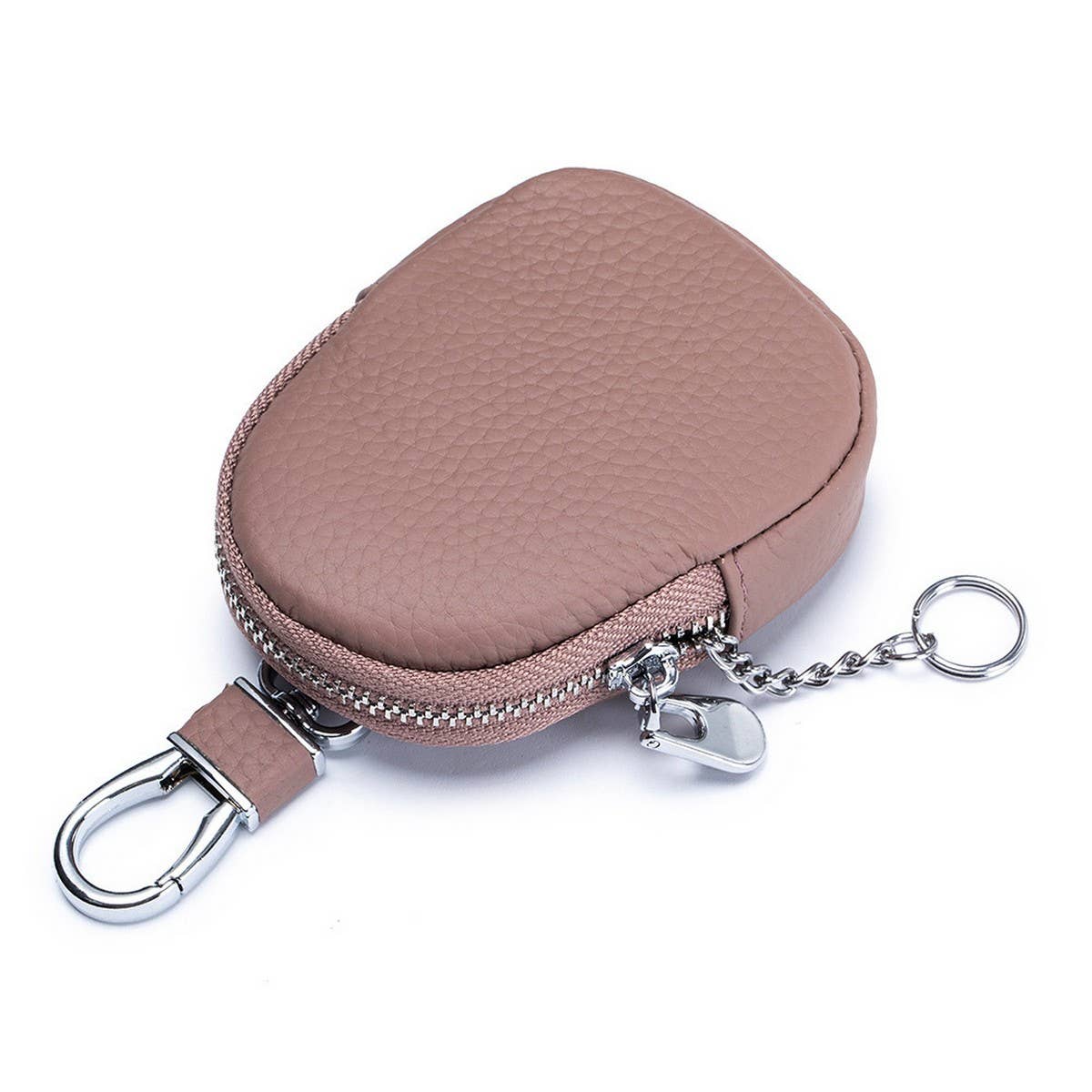 Small Leather Key Organizer Coin Wallet_CUAB00366