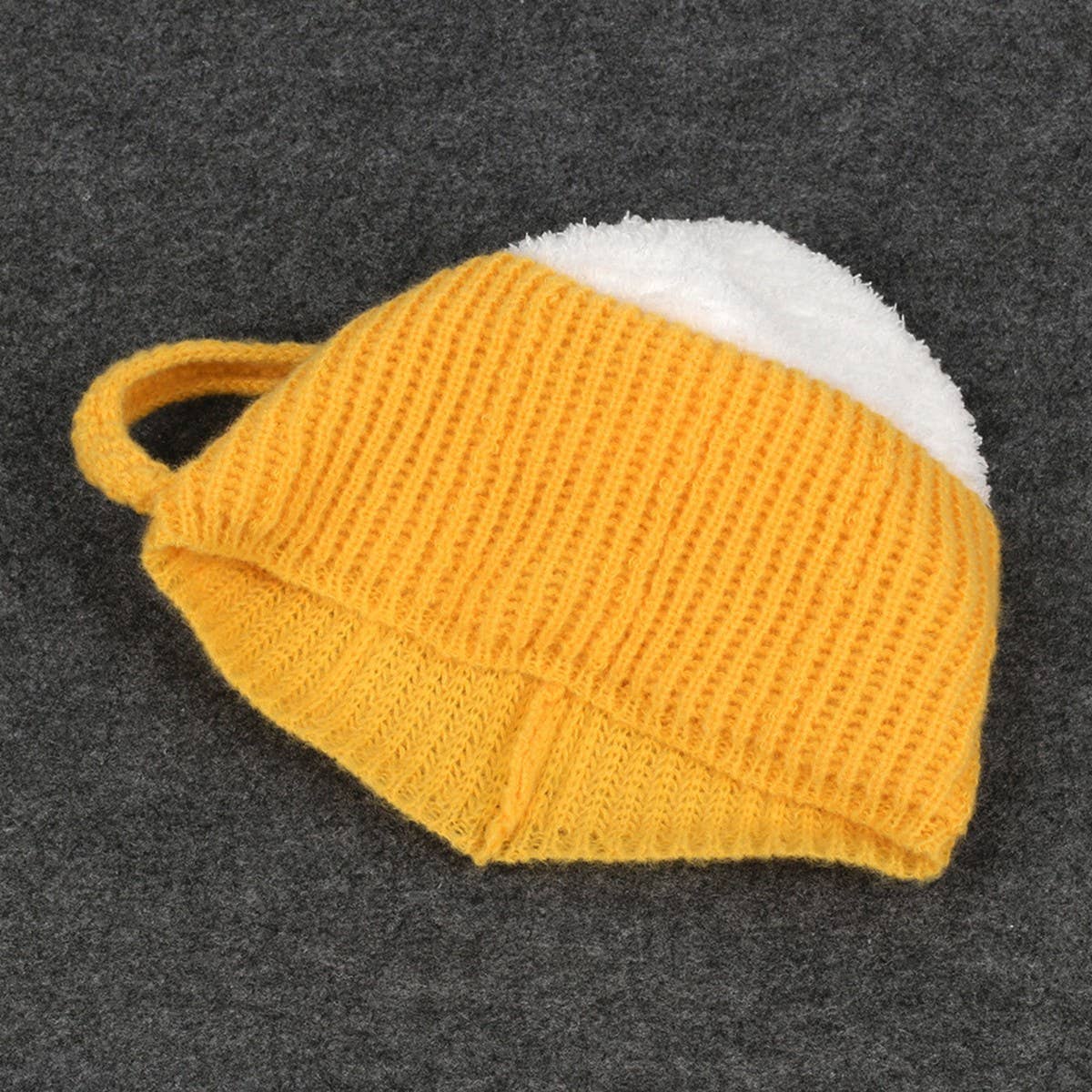 CWAHA07207_BEER MUG KNIT HAT WINTER CAP