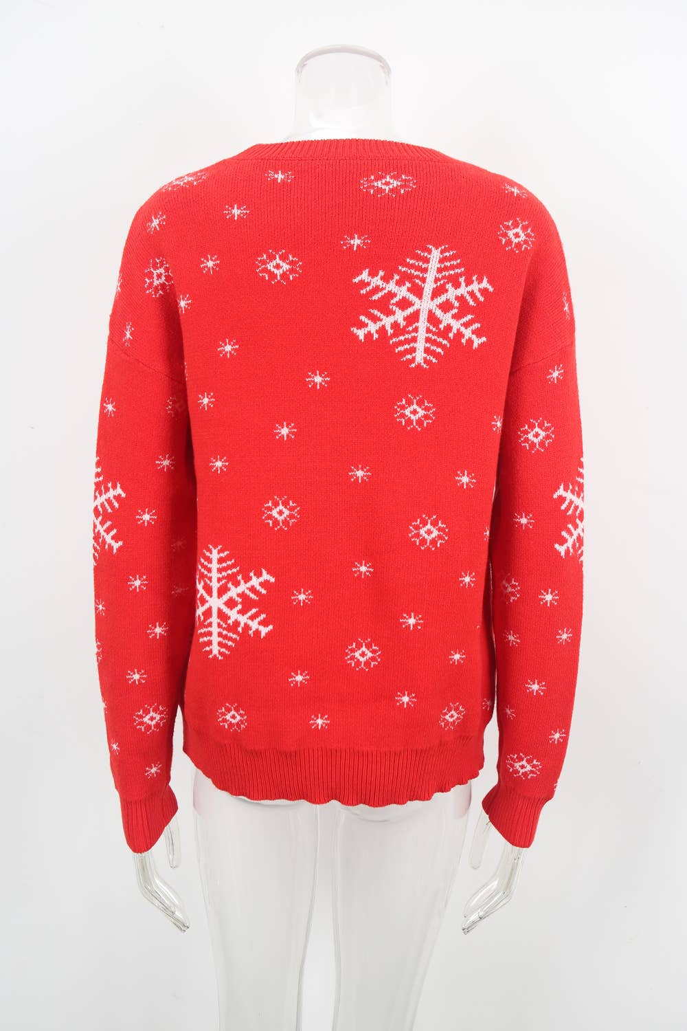 Fashion Christmas jacquard round-neck sweater