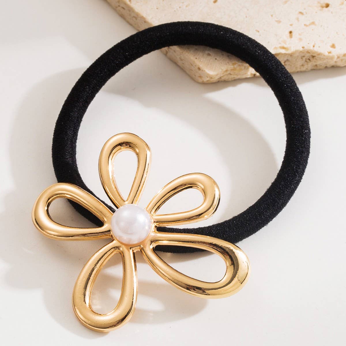 New Minimalist Flower Star Ponytail Hair Tie