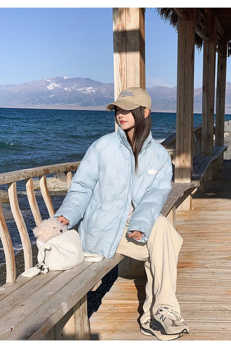 Baggy bread suit is to feel like a thick coat