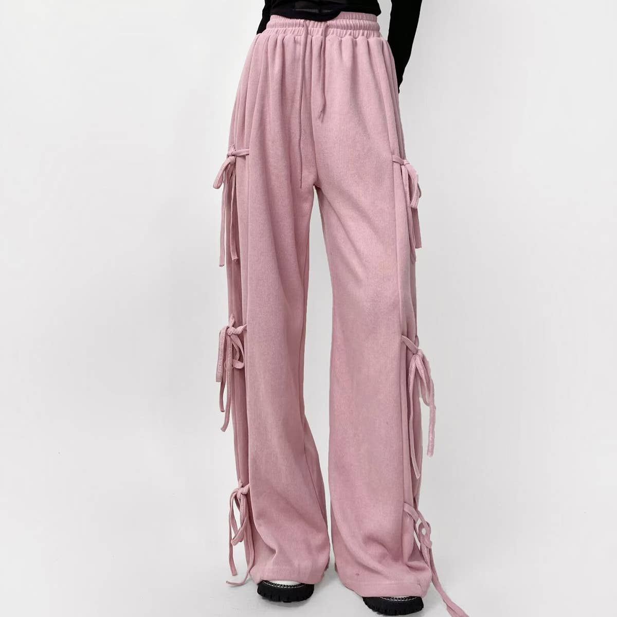 SPICE GIRLS BAGGY WIDE-LEG SWEATPANTS