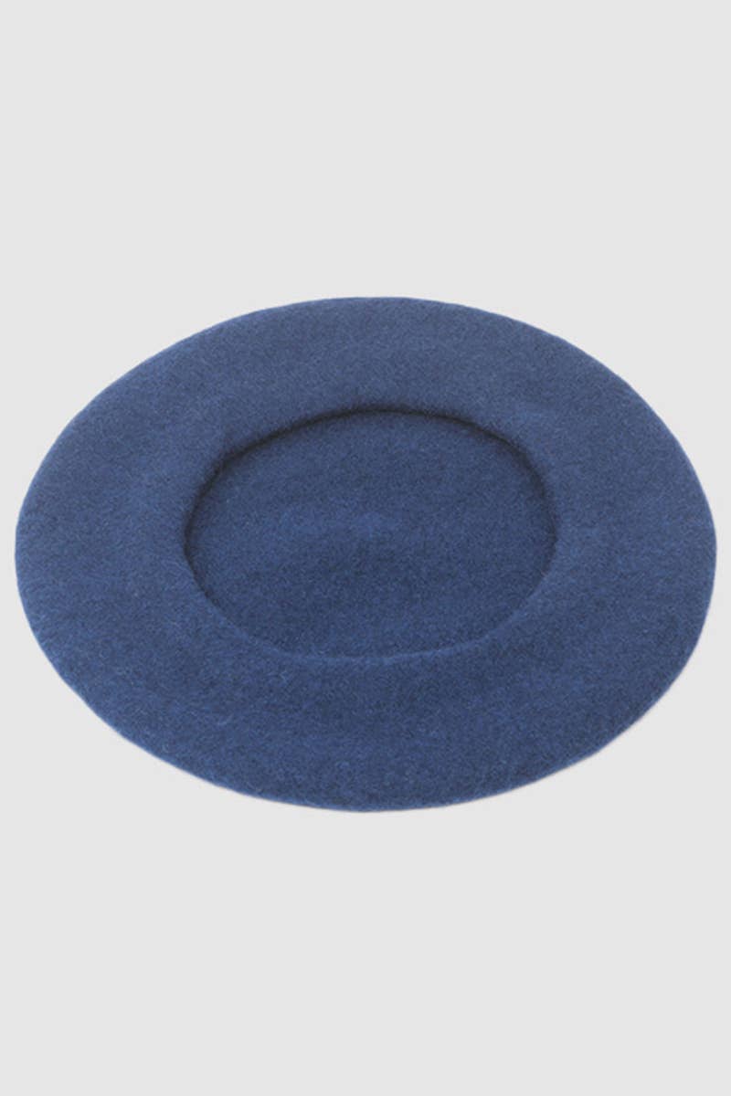 SOLID FUZZY BERET_CWAH0541