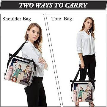 Pvc crossbody thickened single-shoulder bag