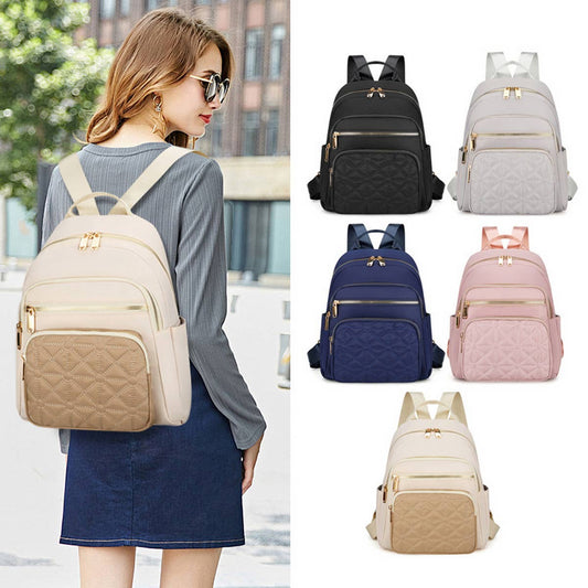 WOMEN'S FASHIONABLE ALL-MATCH SOLID COLOR BACKPACK_CWAB2736