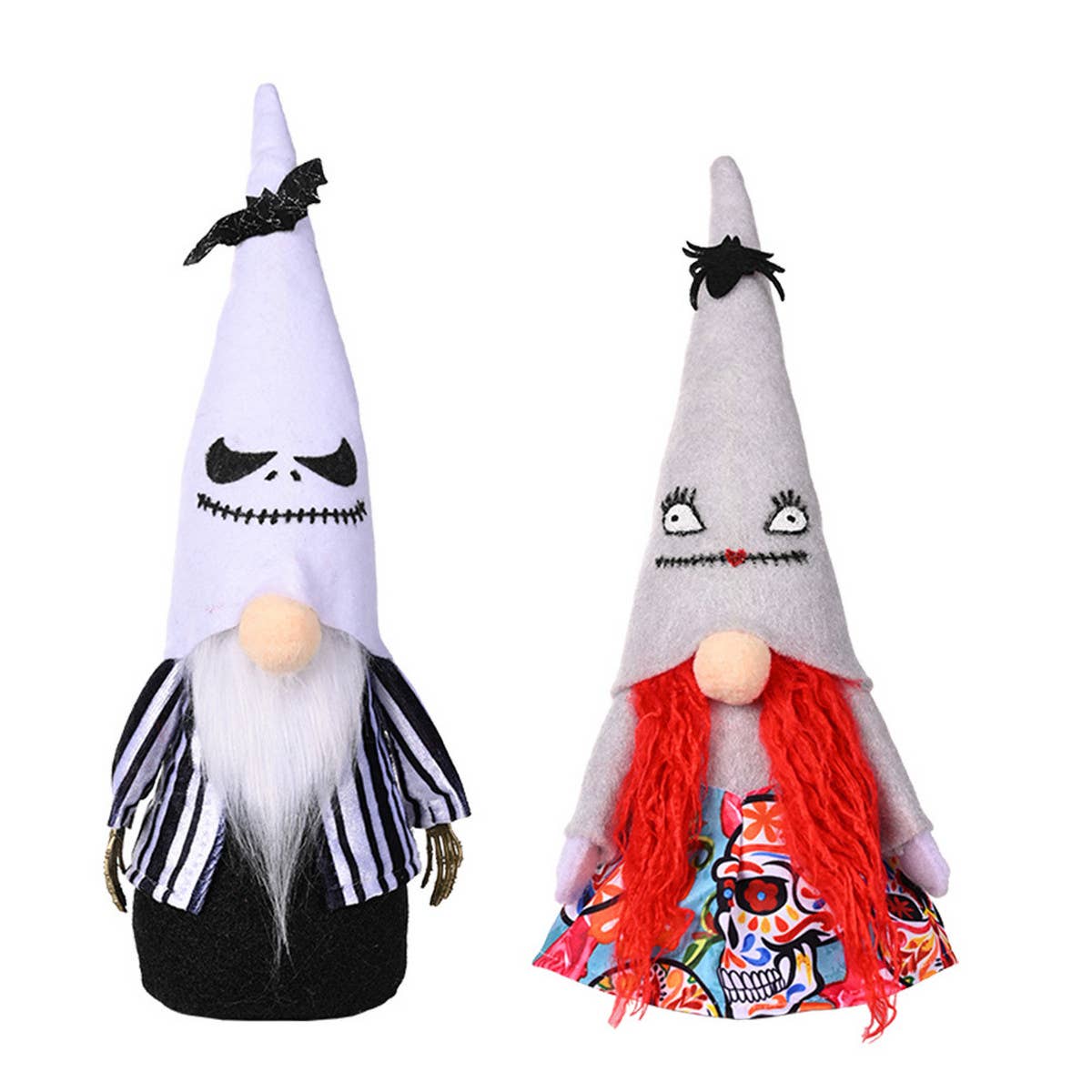 HALLOWEEN GHOST BAT POINTED HAT DOLL ORNAMENT