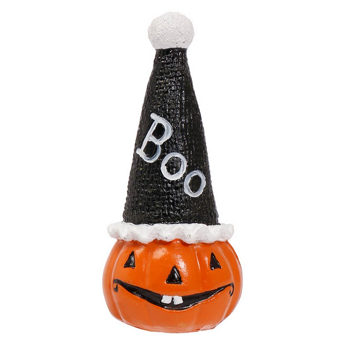 INS Style Skull Bat Pumpkin Resin Figurine_CWMM9907