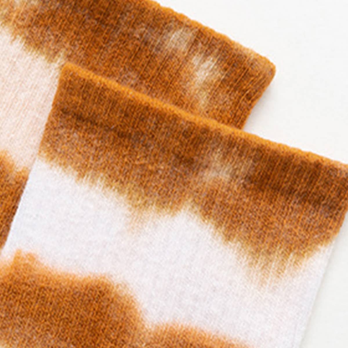 SIMPLE TIE-DYED HIGH-TOP SOCKS_CWMS0263