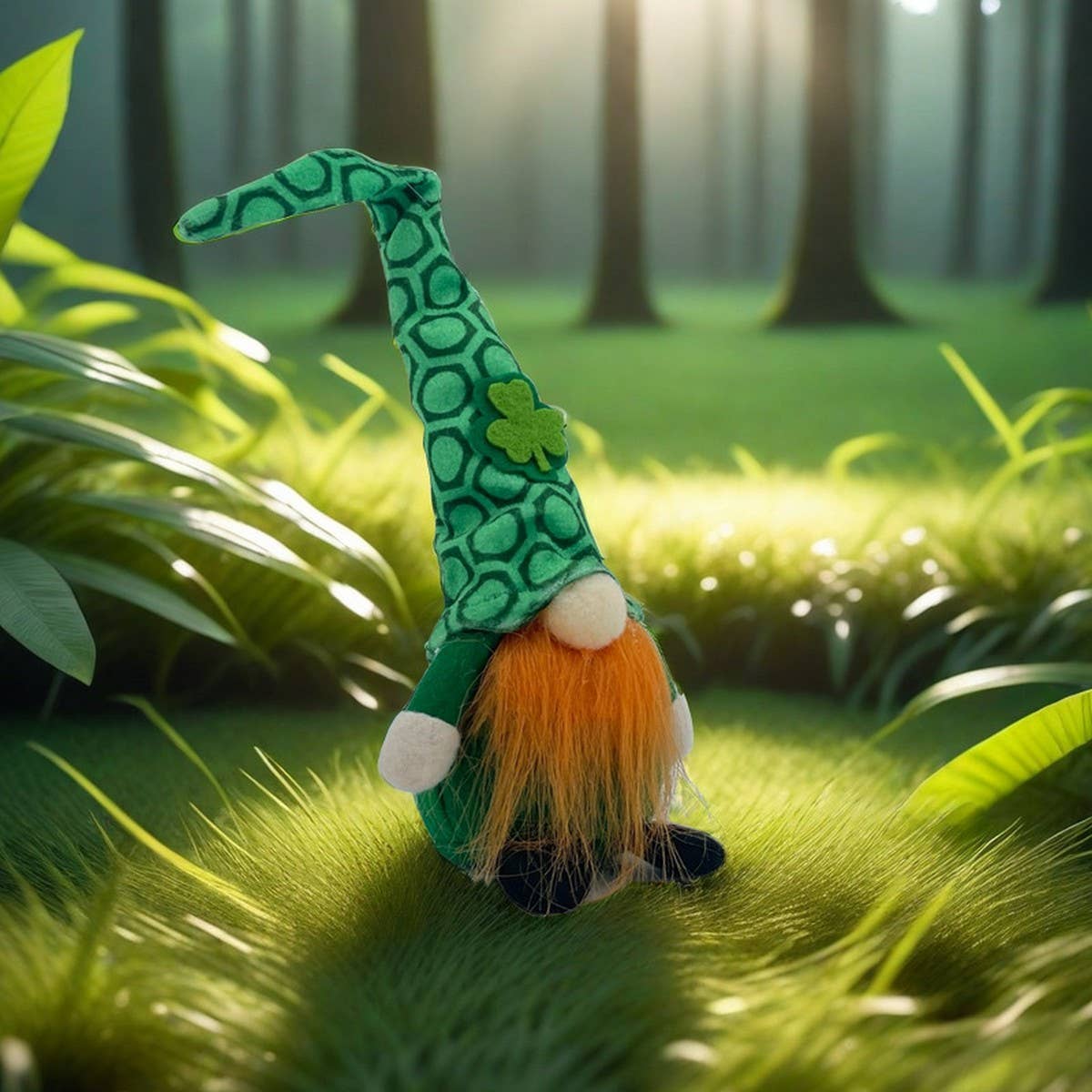 ST. PATRICK'S DAY STANDING DOLL ORNAMENT_CWMM3436