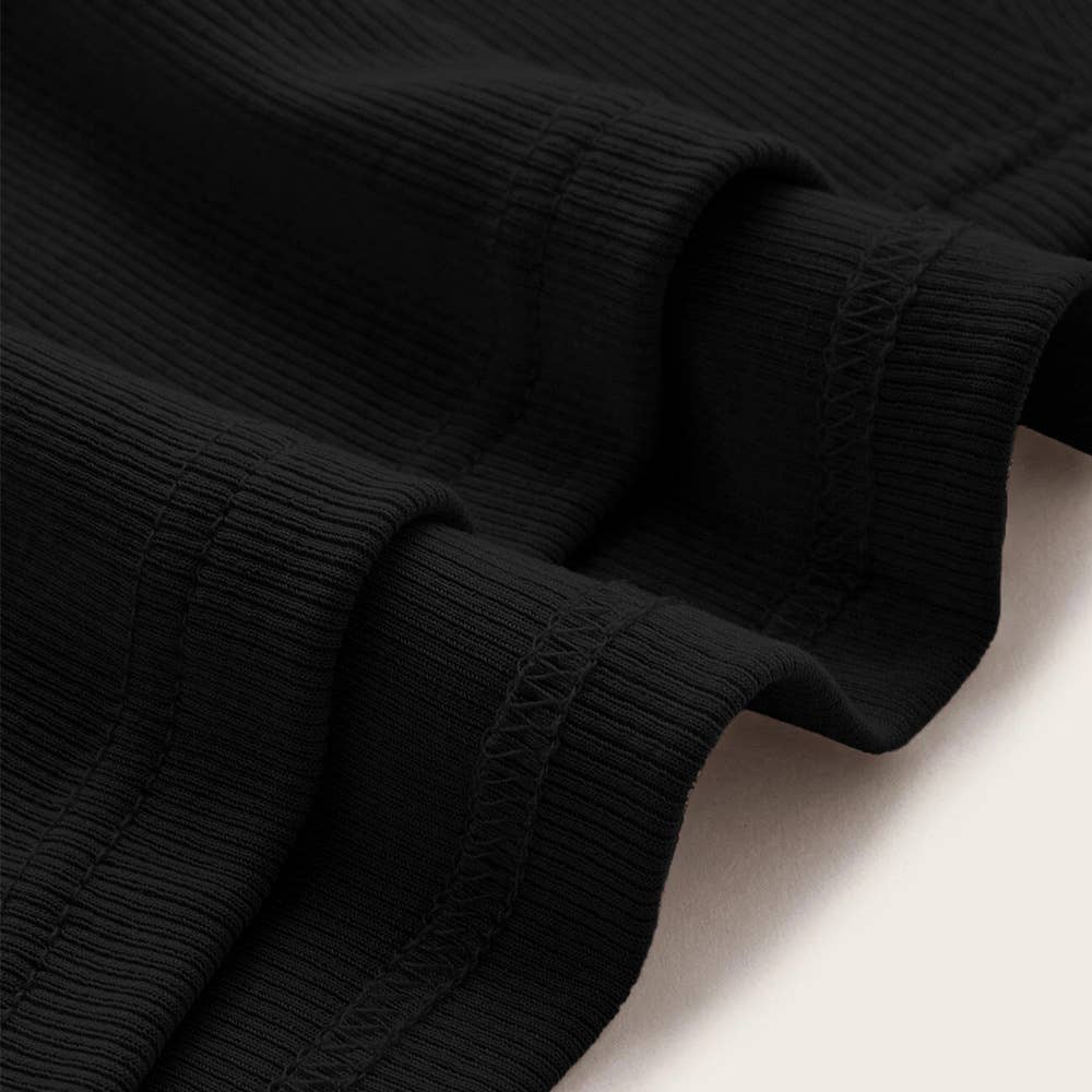 Slimming heart-shaped solid-color halter top