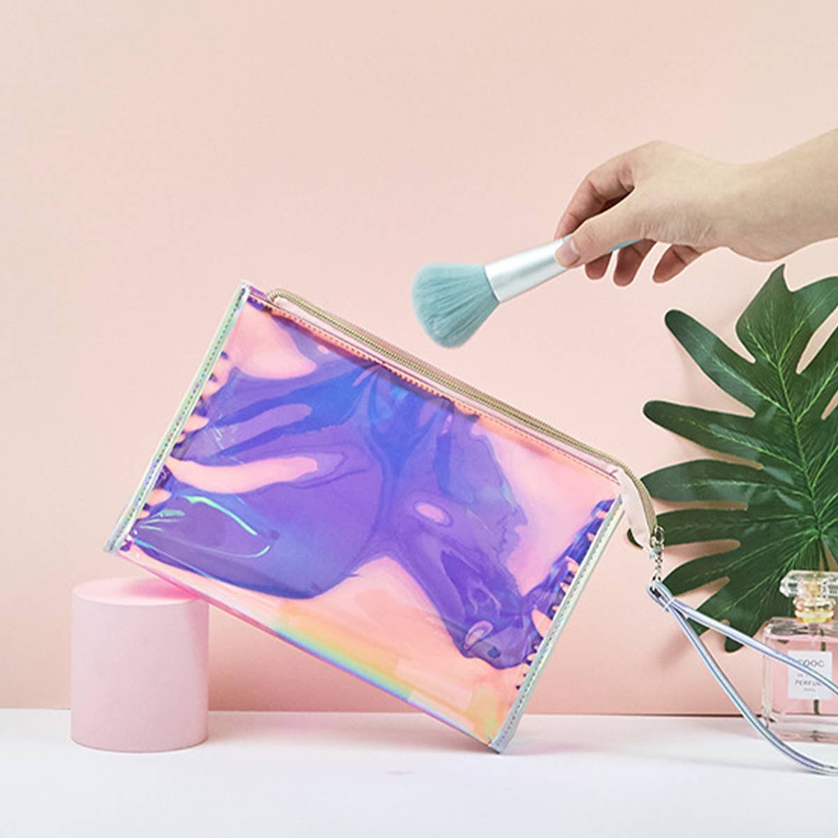 COLORFUL WATERPROOF WASH BAG TRANSPARENT MAKEUPBAG_CWAB1452