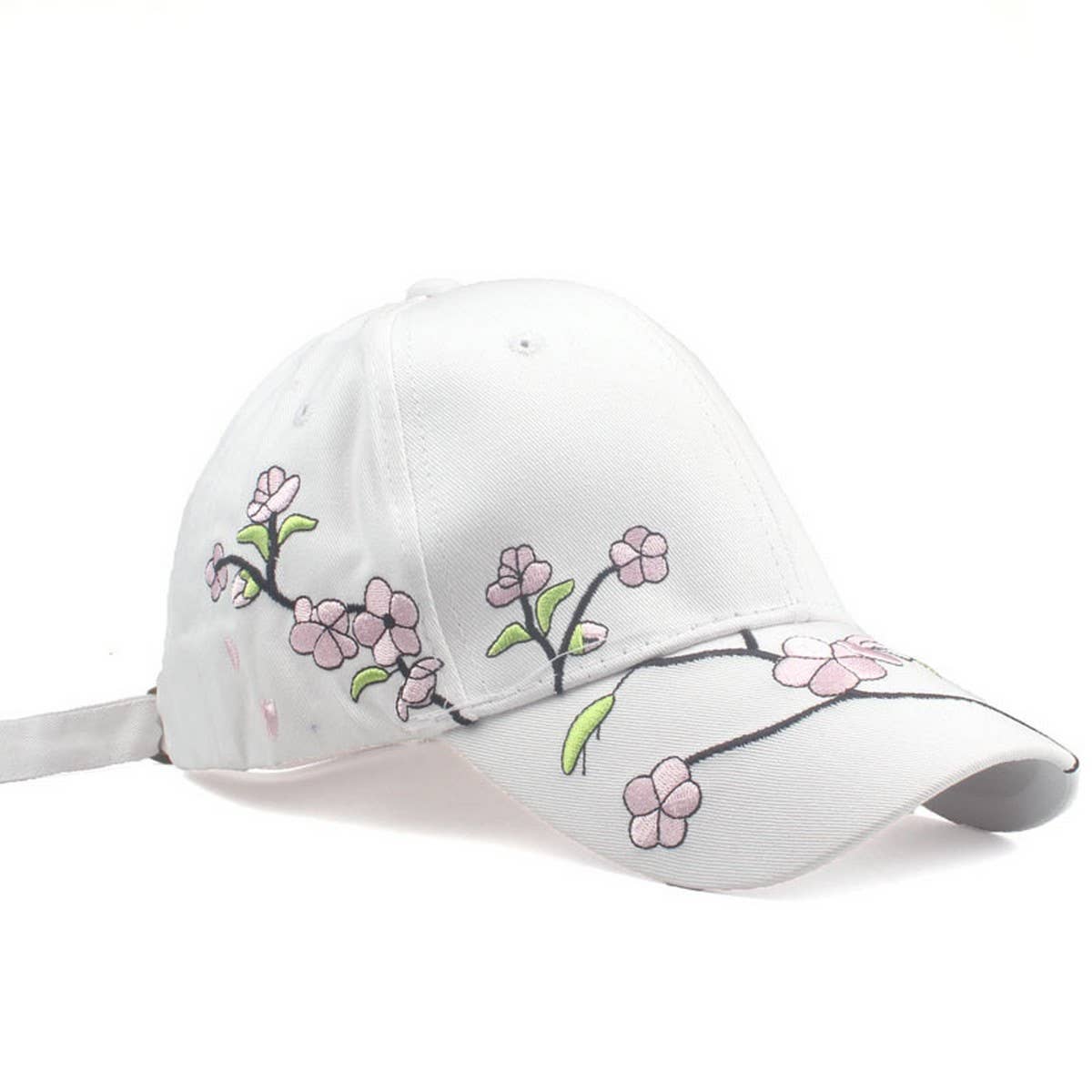 Breathable Floral Sun Hat Sweat-Baseball Cap_CWAH0955
