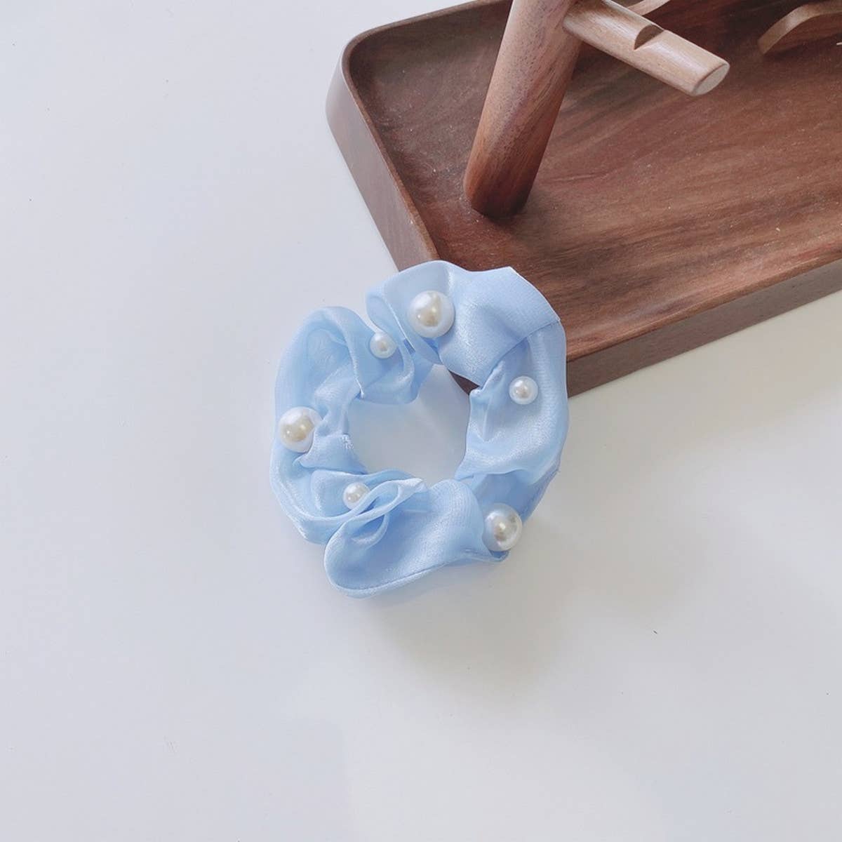 CHILDREN'S PEARL PURE COLOR HAIR TIE