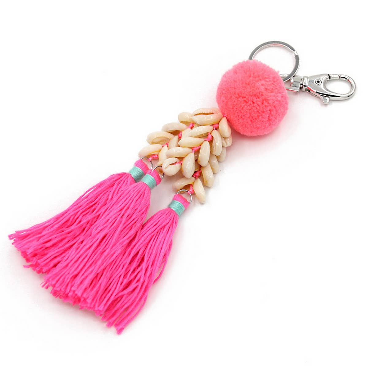 WEST MIA STYLE TASSEL KEYCHAIN WOMEN'S BAG PENDANT