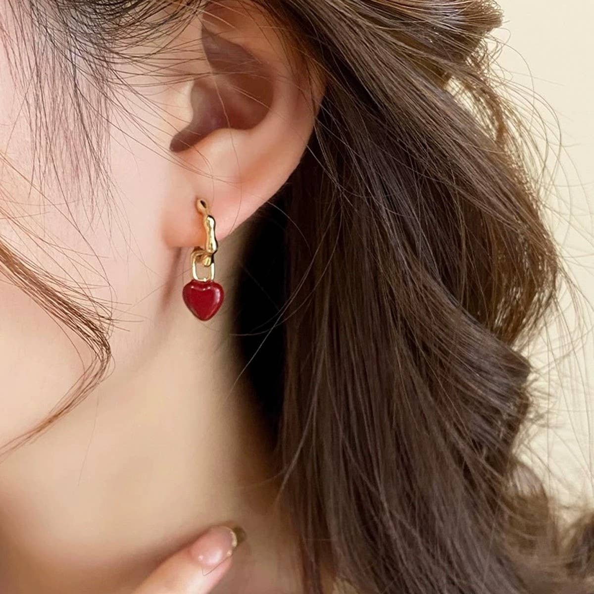 VALENTINE'S DAY HIGH-END RETRO HEART EARRINGS