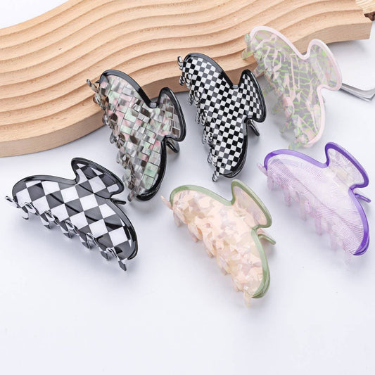 CWAHA1394_FASHION SWEET LARGE  HAIR CLAW CLIP