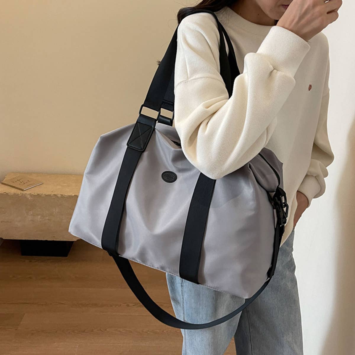 WATERPROOF TRAVEL LUGGAGE SHOULDER BAG_CWAB1771