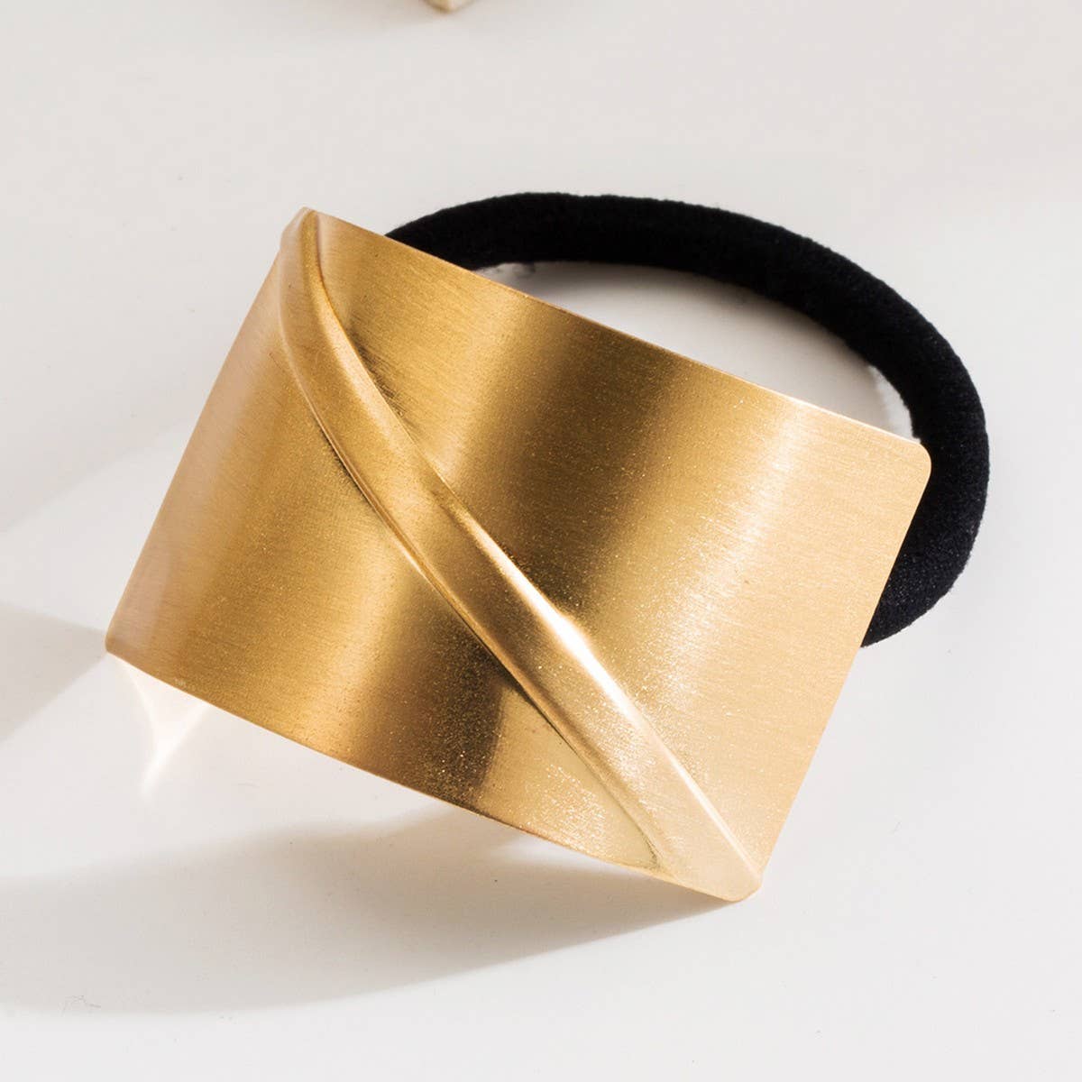 Matte Star Elastic Hair Tie for Chic Low Ponytail