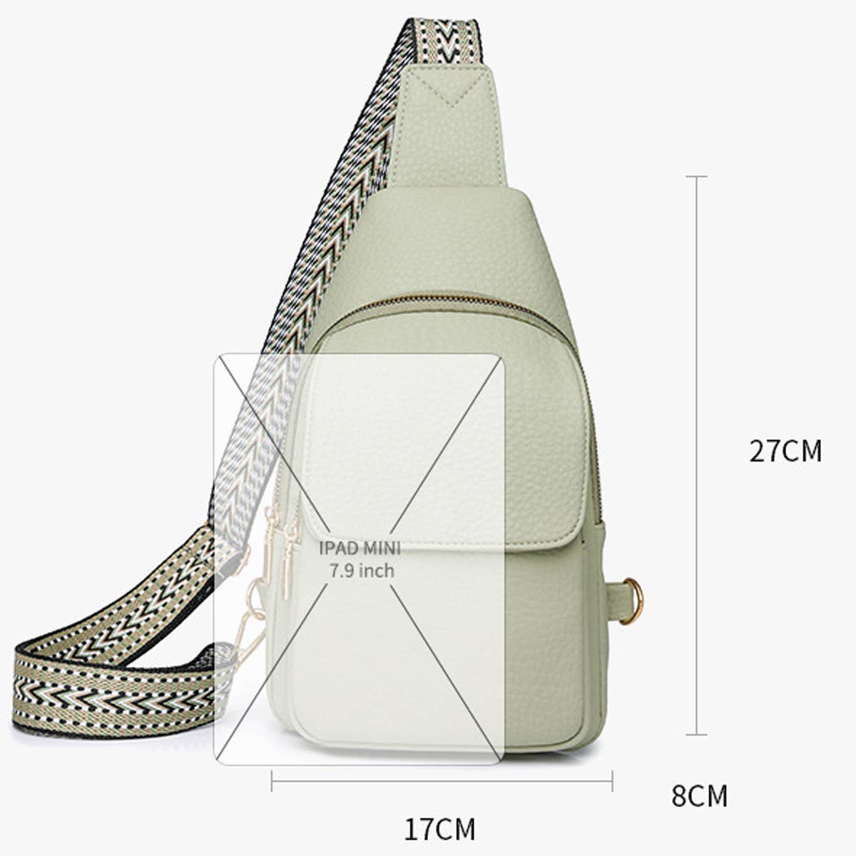 VERSATILE LARGE CAPACITY WIDE STRAP SHOULDER BAG_CWAB2735