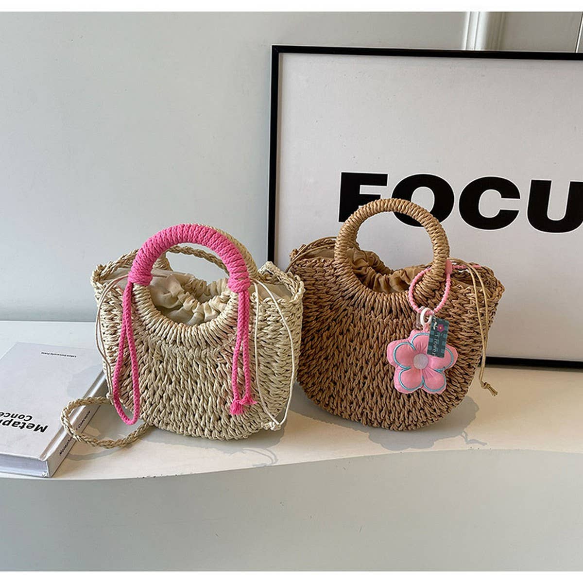 SIMPLE SHOULDER CROSSBODY BEACH HANDBAG_CWAB2318