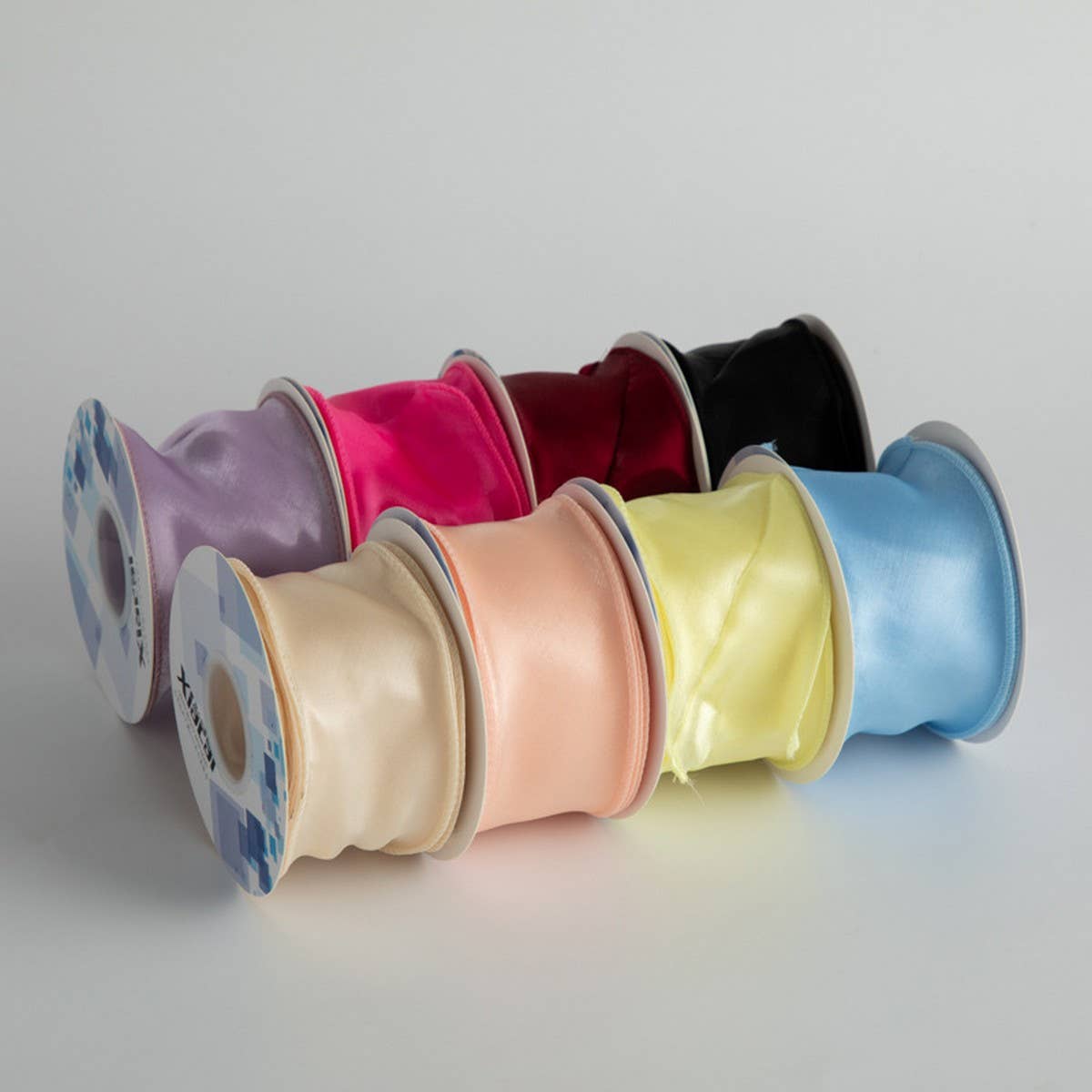COLORFUL PEARLESCENT EDGE YARN DIY RIBBON