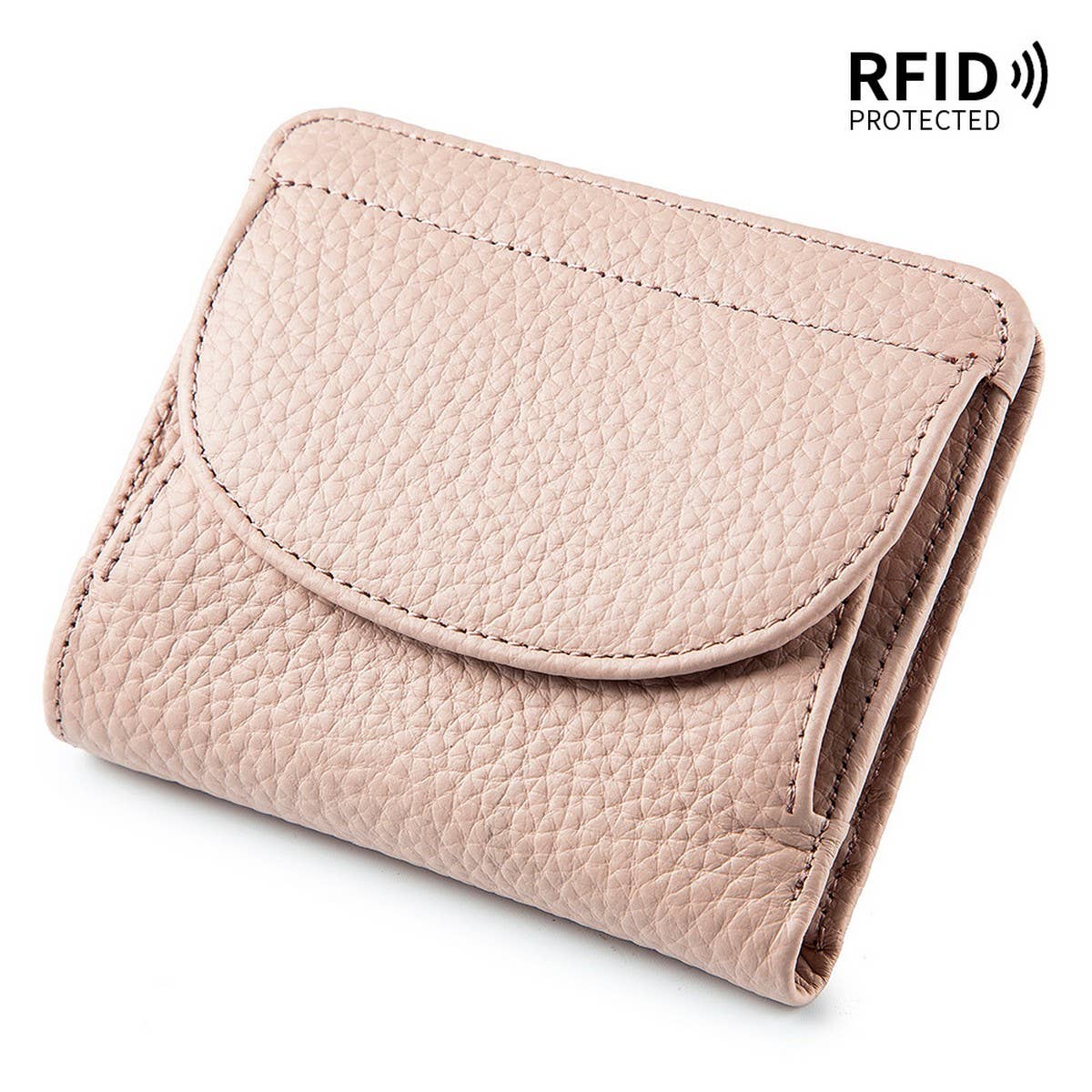 MINI SIMPLE FOLDING ULTRA-THIN LEATHER WALLET_CWAB3710