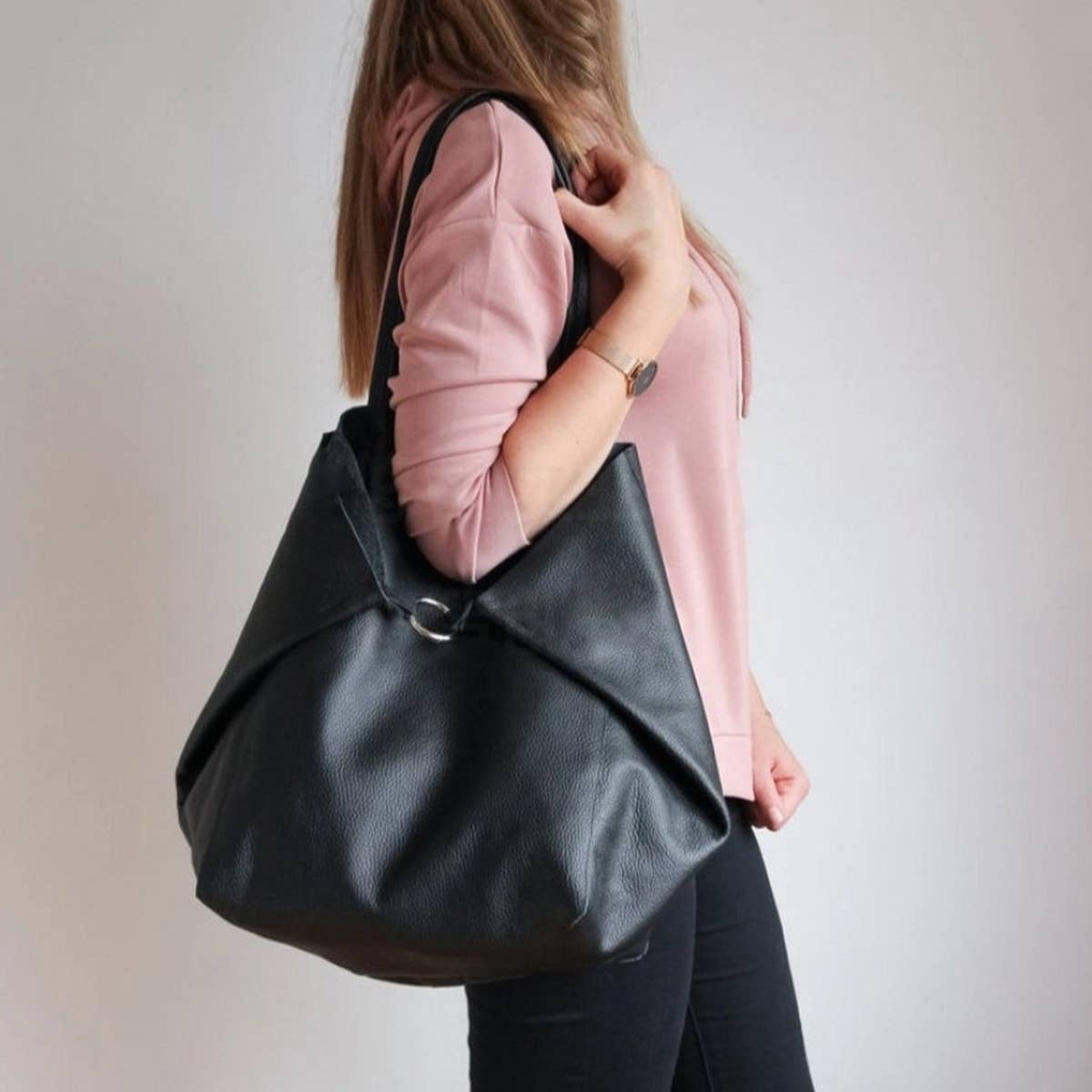 WOMEN ONE-SHOULDER PORTABLE TOTE BAG_CWAB0918