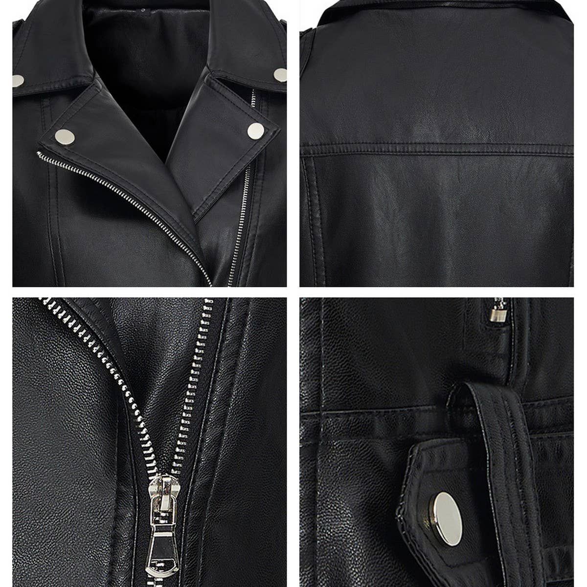 Stylish Blazer Collar PU Vest ??Women??¢s Leather_CWMM9017