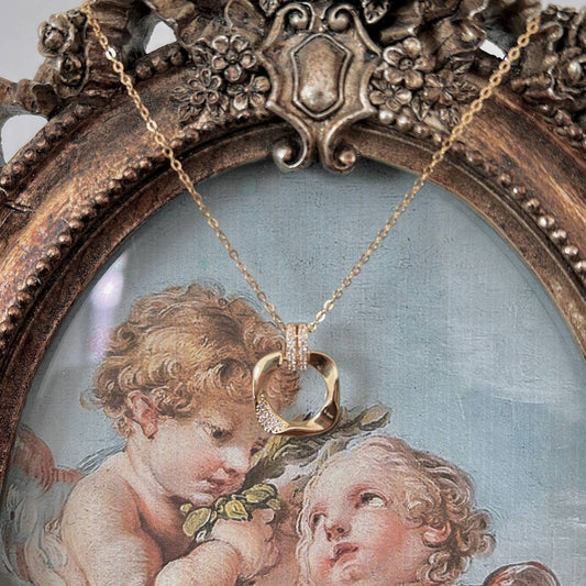 NEW HIGH-END RING NECKLACE