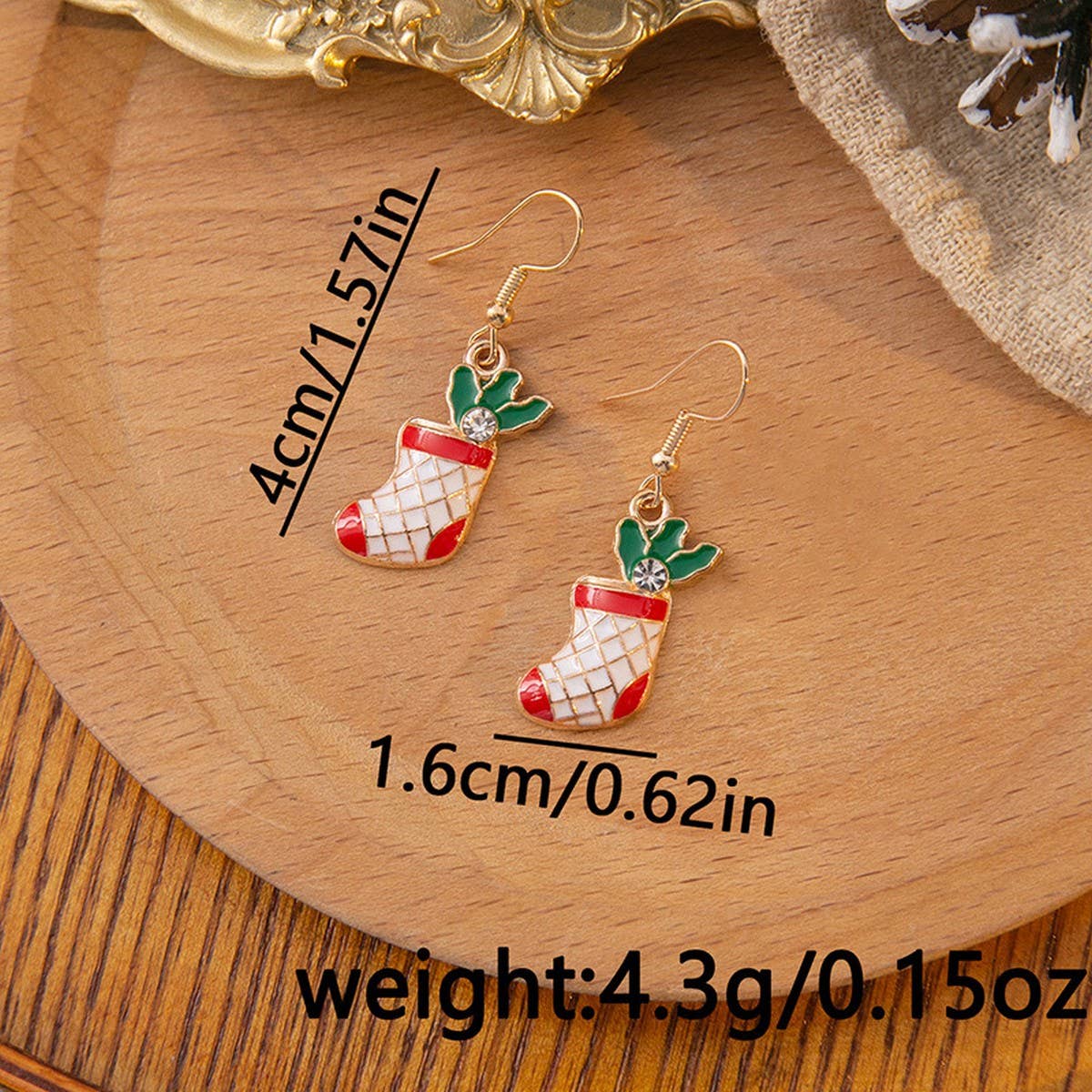 CHRISTMAS ELEMENT VERSATILE EARRINGS