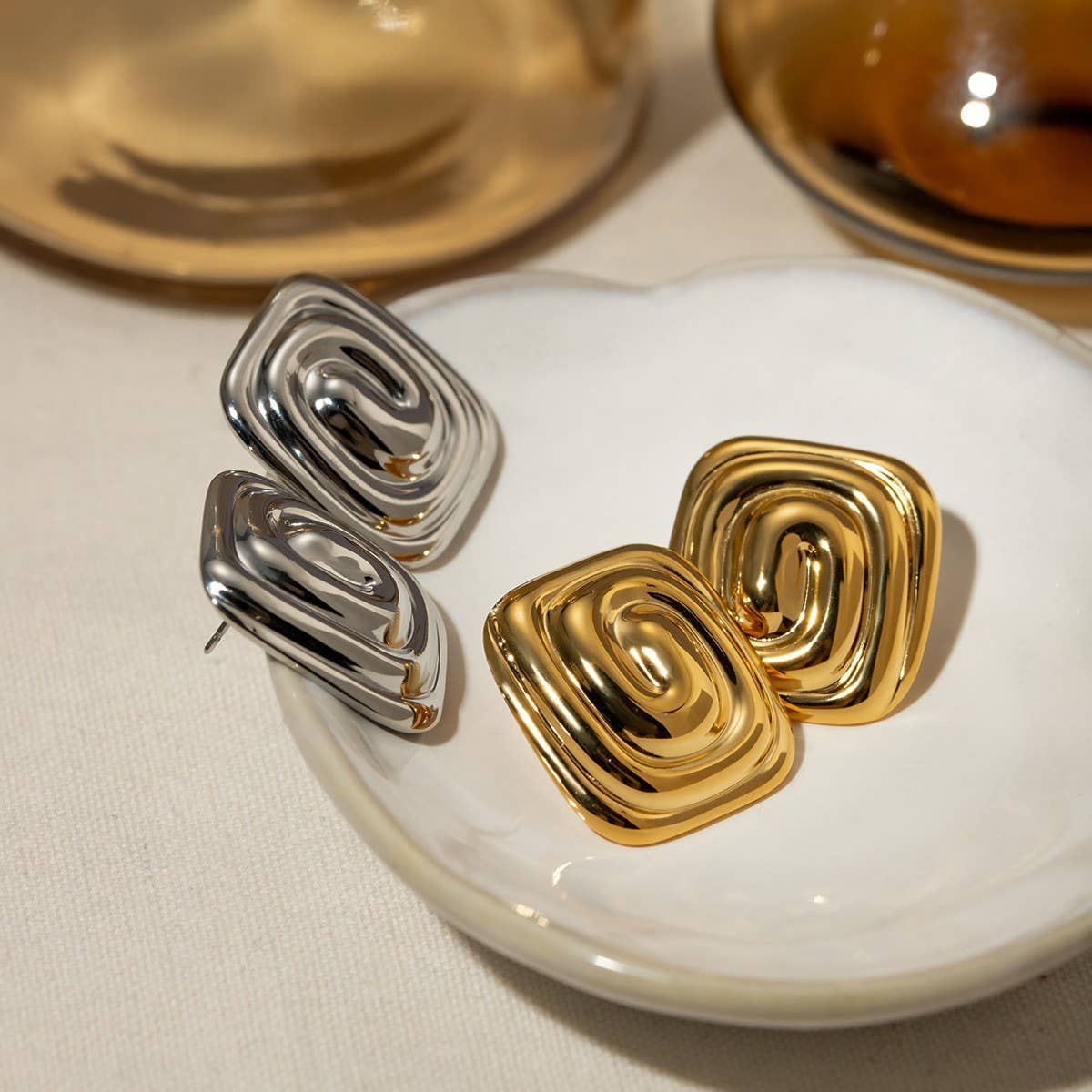 EUROPEAN AND AMERICAN SPIRAL VORTEX SHAPE EARRINGS_CWAJE1779