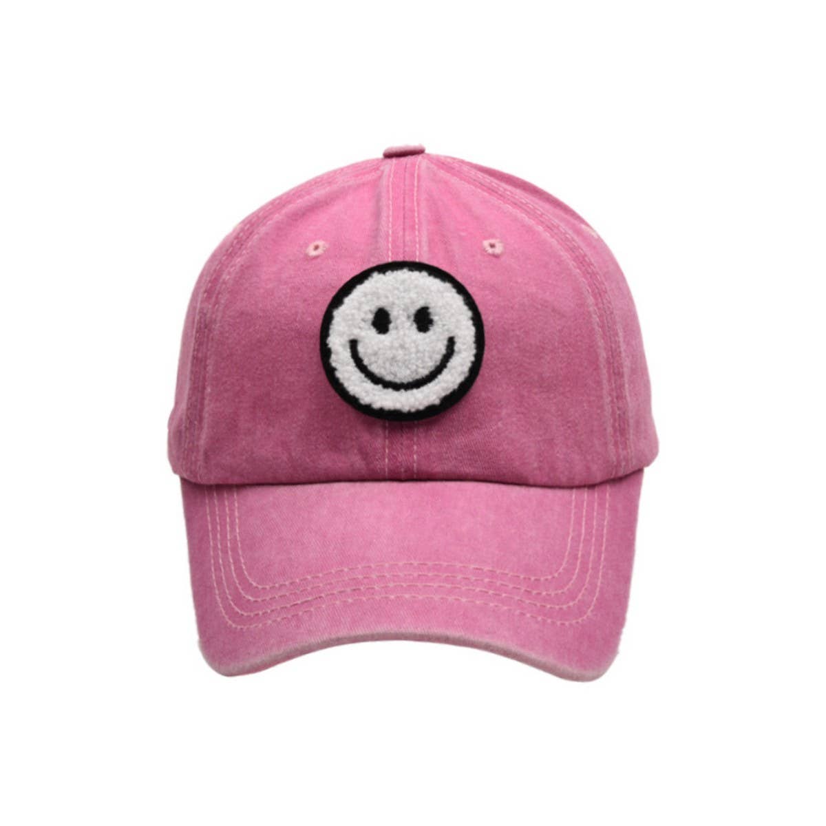 Smiley Face Parent-child Baseball Cap-Sun HatCWAH1241