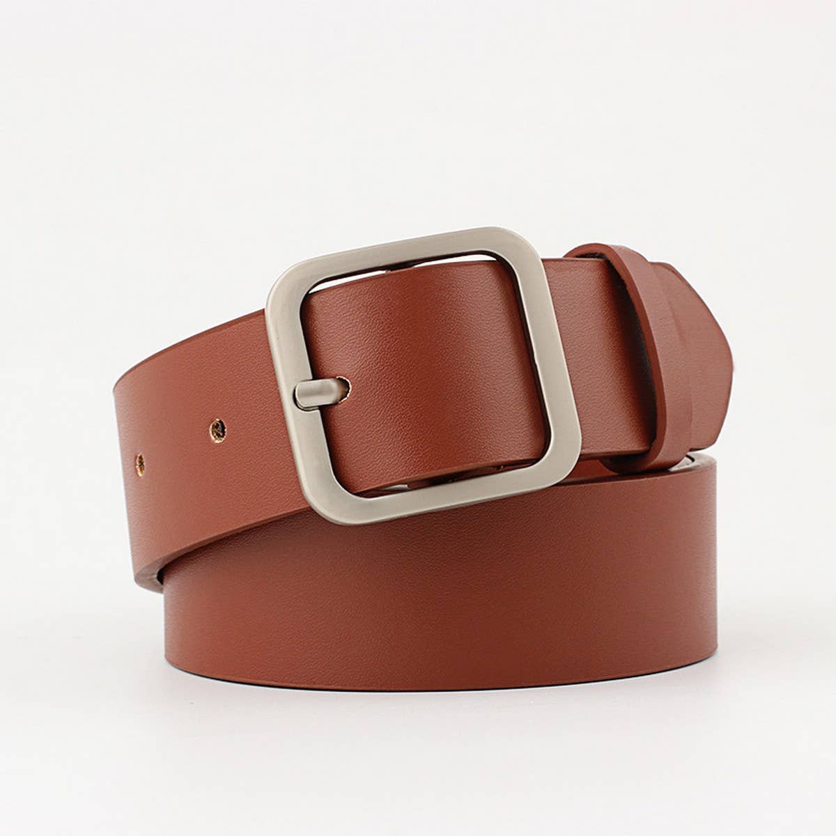 CWABE0370_SQUARE BUCKLE FASHION BELT