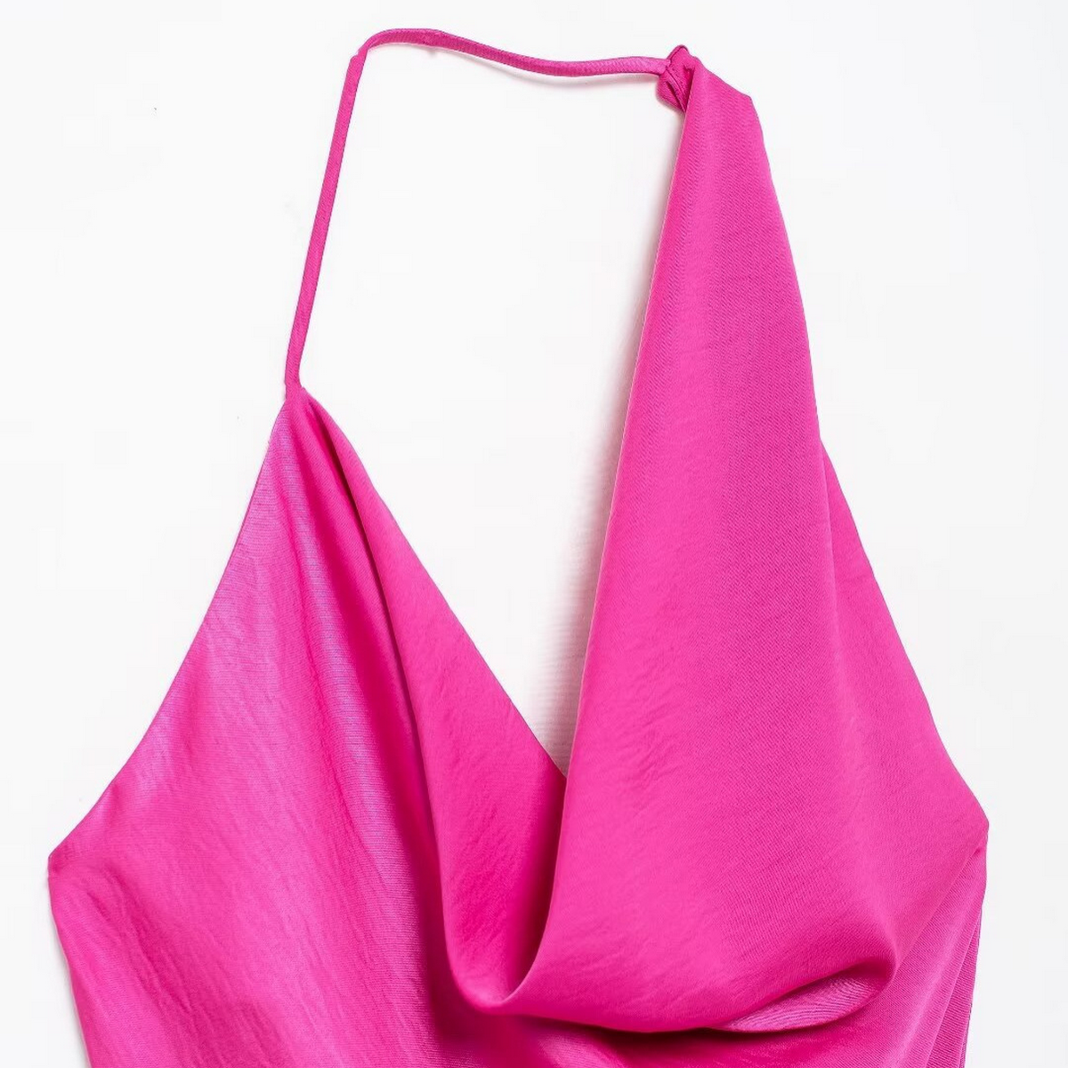 Women??¢s French Style Asymmetric Satin Dress_CWDMD5814