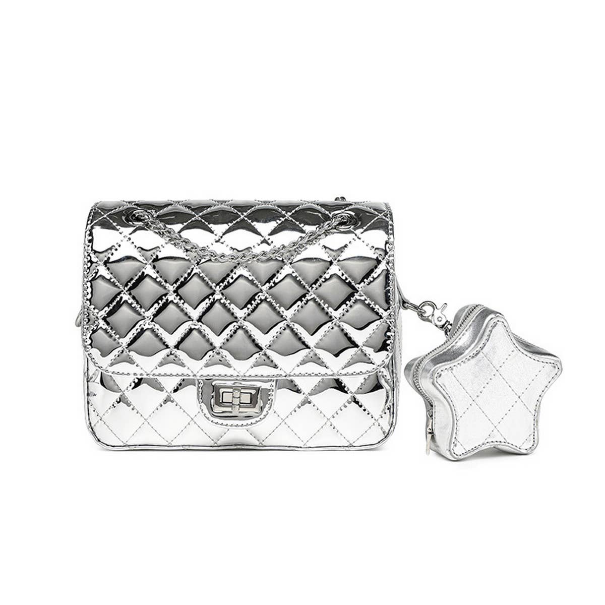 STAR DIAMOND CHAIN SHOULDER BAG_CWAB2986