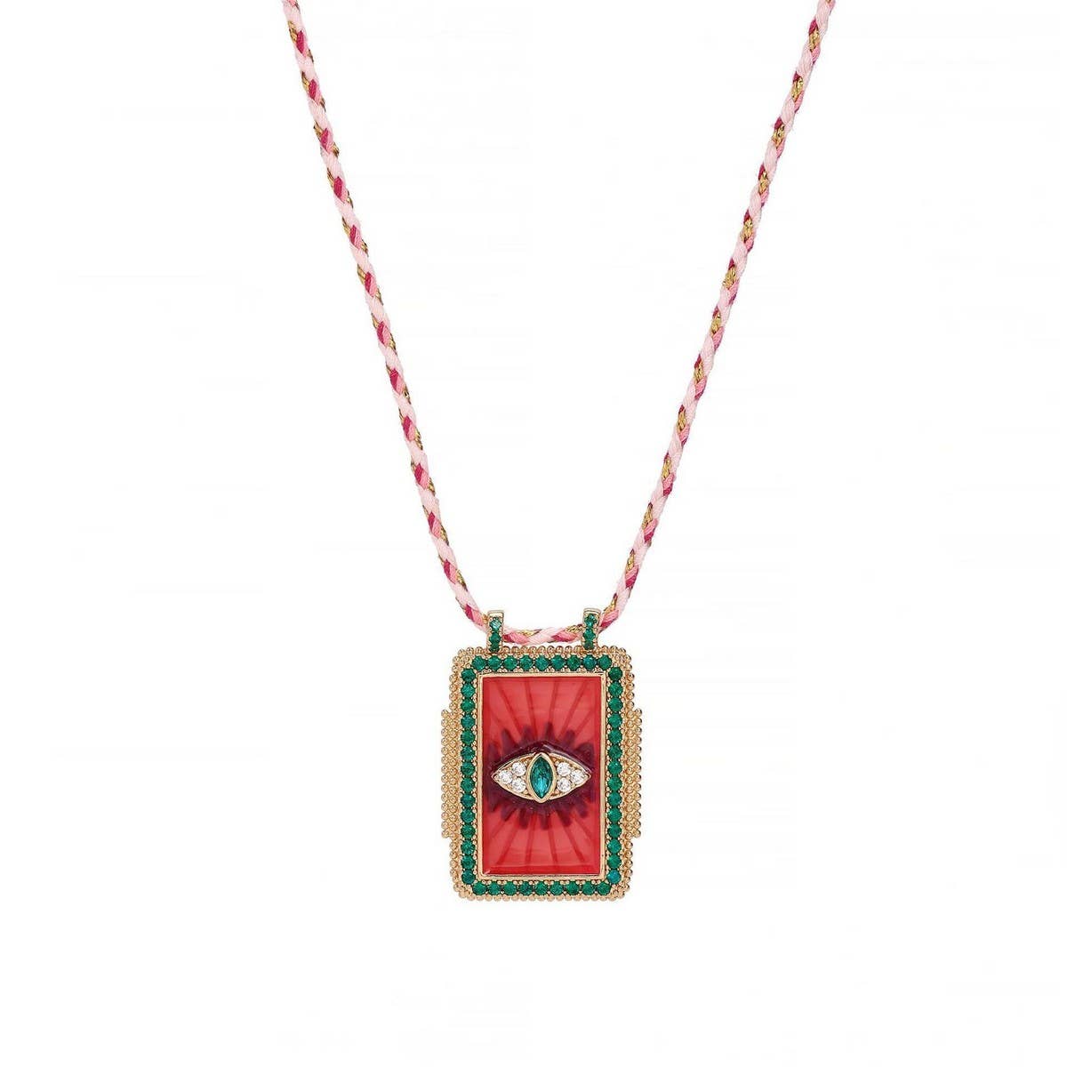 NEW RETRO BOHEMIAN EVIL EYE NECKLACE