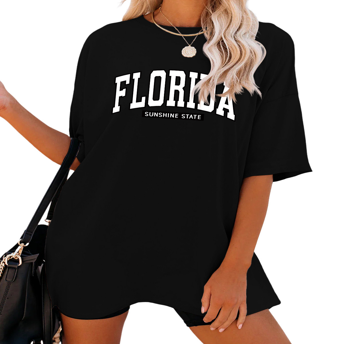 Loose Fit Long T-Shirt for Women, Casual Style