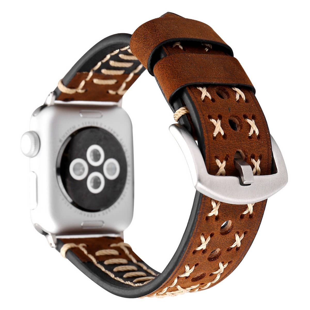 APPLE WATCH9-1 HANDMADE LEATHER STRAP_CWASC1580