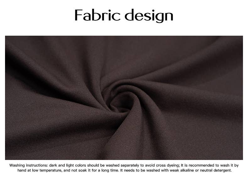 SEXY SLIM-FIT CREW NECK LONG SLEEVE DRESS