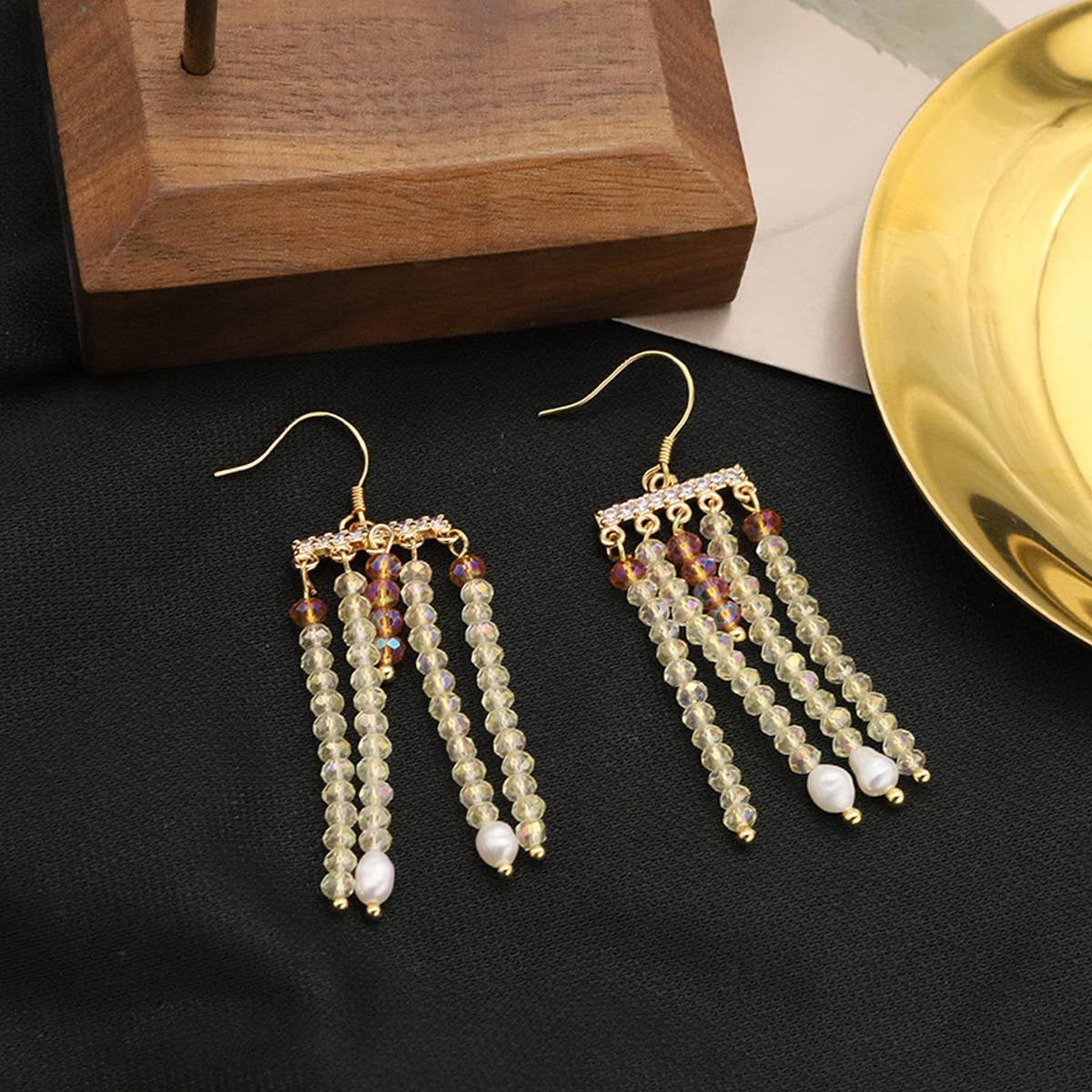 RETRO HIGH-END NATURAL PEARL TASSEL EARRINGS_CWAJE3808