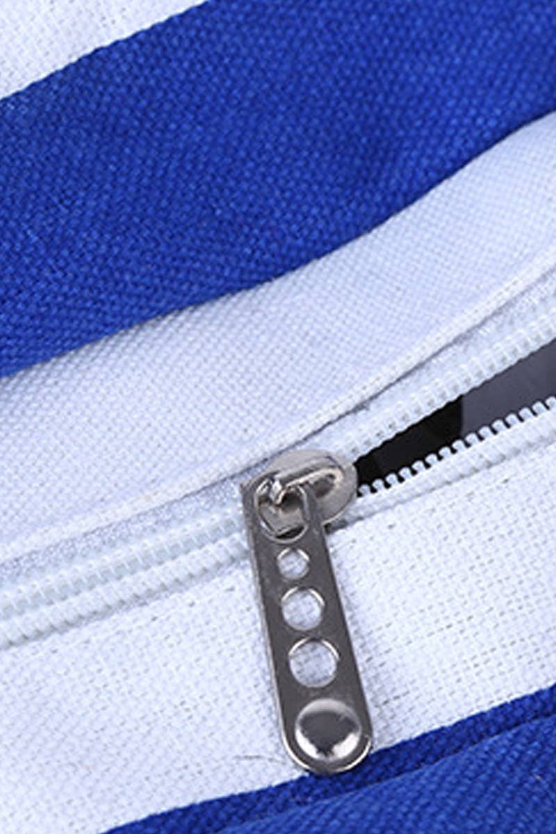 STRIPE COOL SHOPPER BEACH BAGS_CWAB320