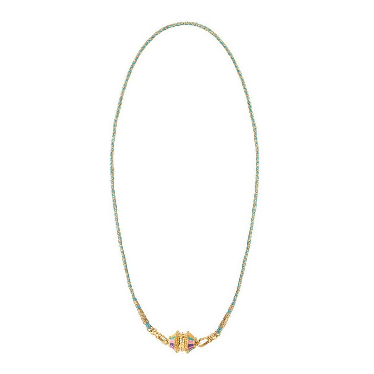 CREATIVE DOPAMINE TWIST IRREGULAR NECKLACE