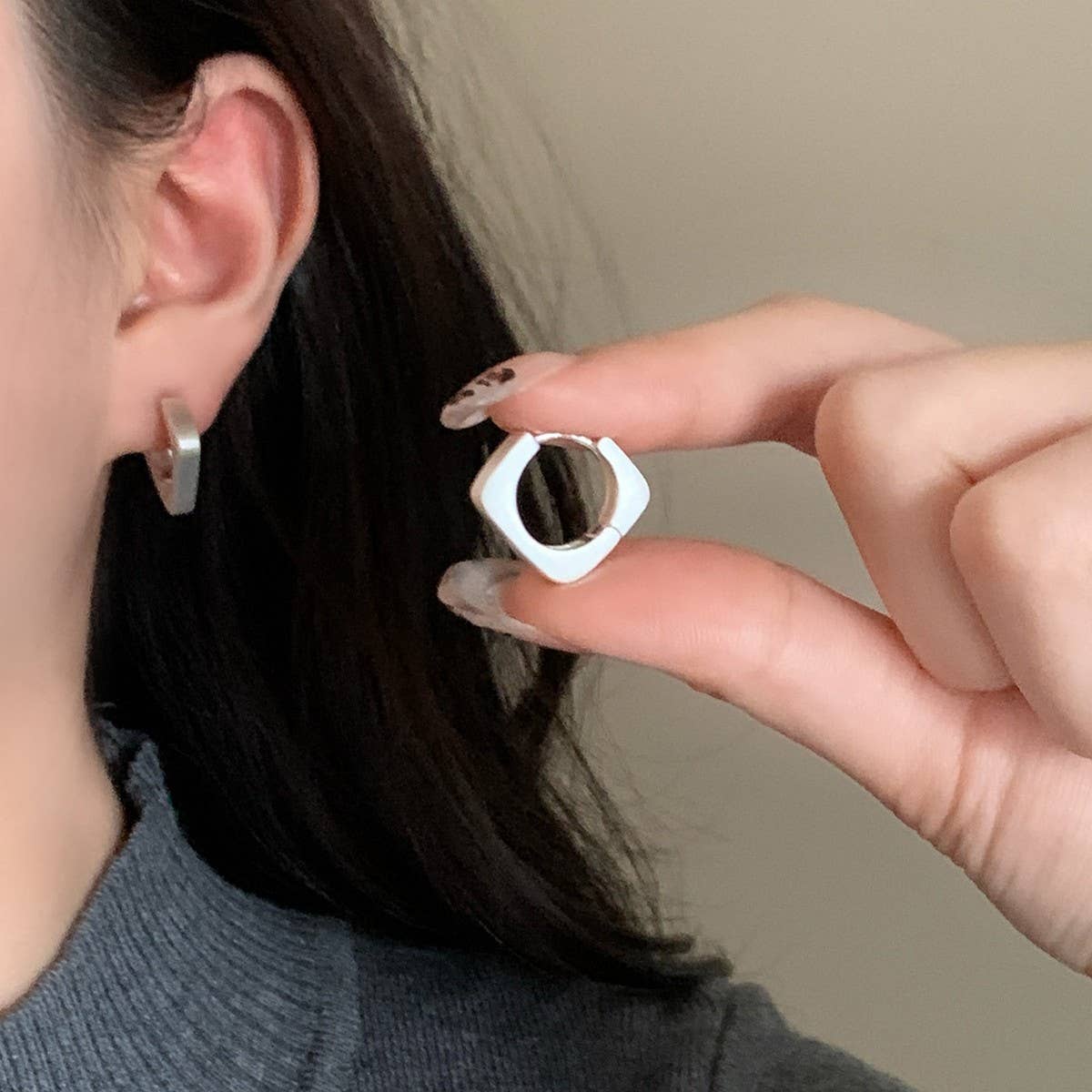 GEOMETRIC SQUARE FASHION RETRO EARRINGS FOR WOMEN