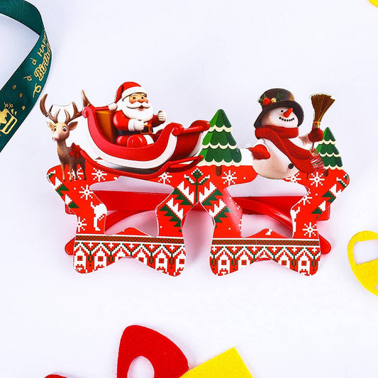 CREATIVE CHRISTMAS GIFT DECORATION GLASSES FRAME