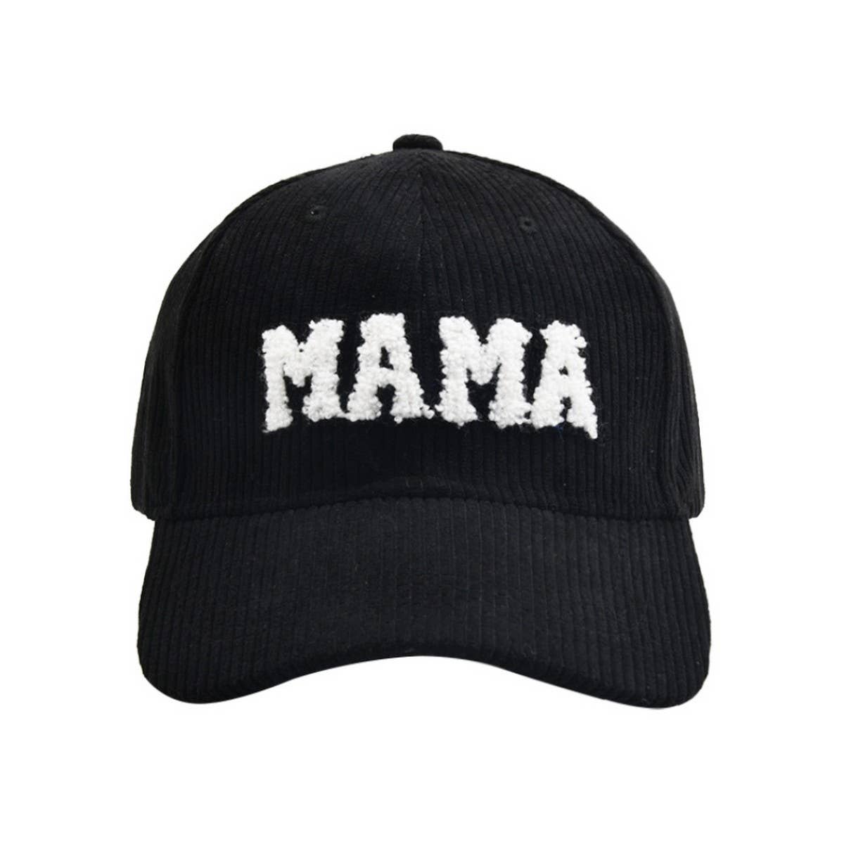 MAMA Embroidered Corduroy Hat - Warm CWAH1218