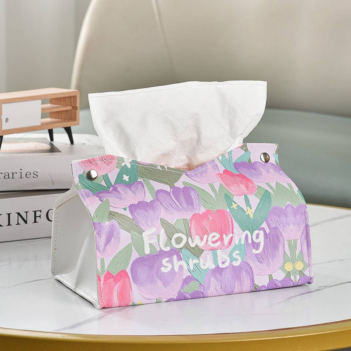 CUTE CARTOON HOUSEHOLD DESKTOP TISSUE BOX