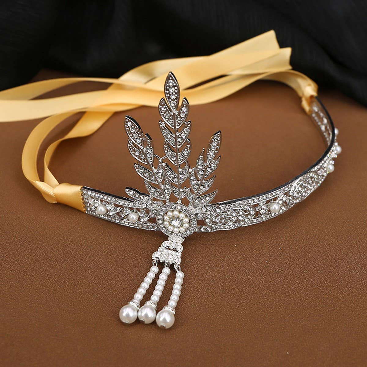 GATSBY JEWELRY CROWN SAME STYLE BRIDAL HEADDRESS