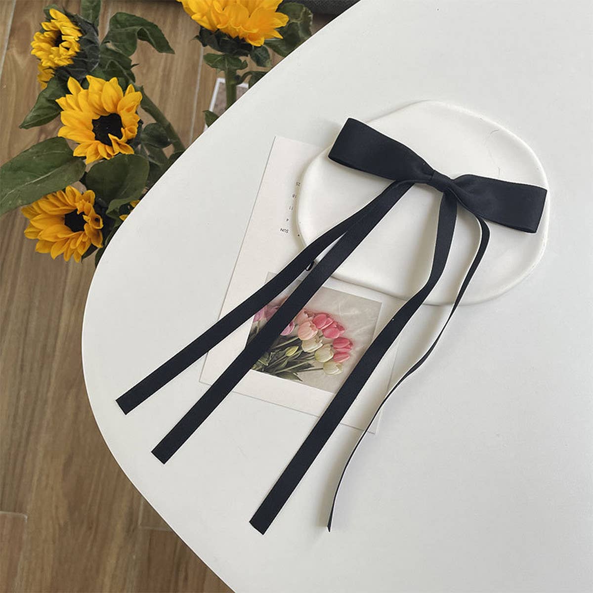 NEW STYLE RIBBON HAIR BOW RIBBON HAIRPIN_CWAHA0854
