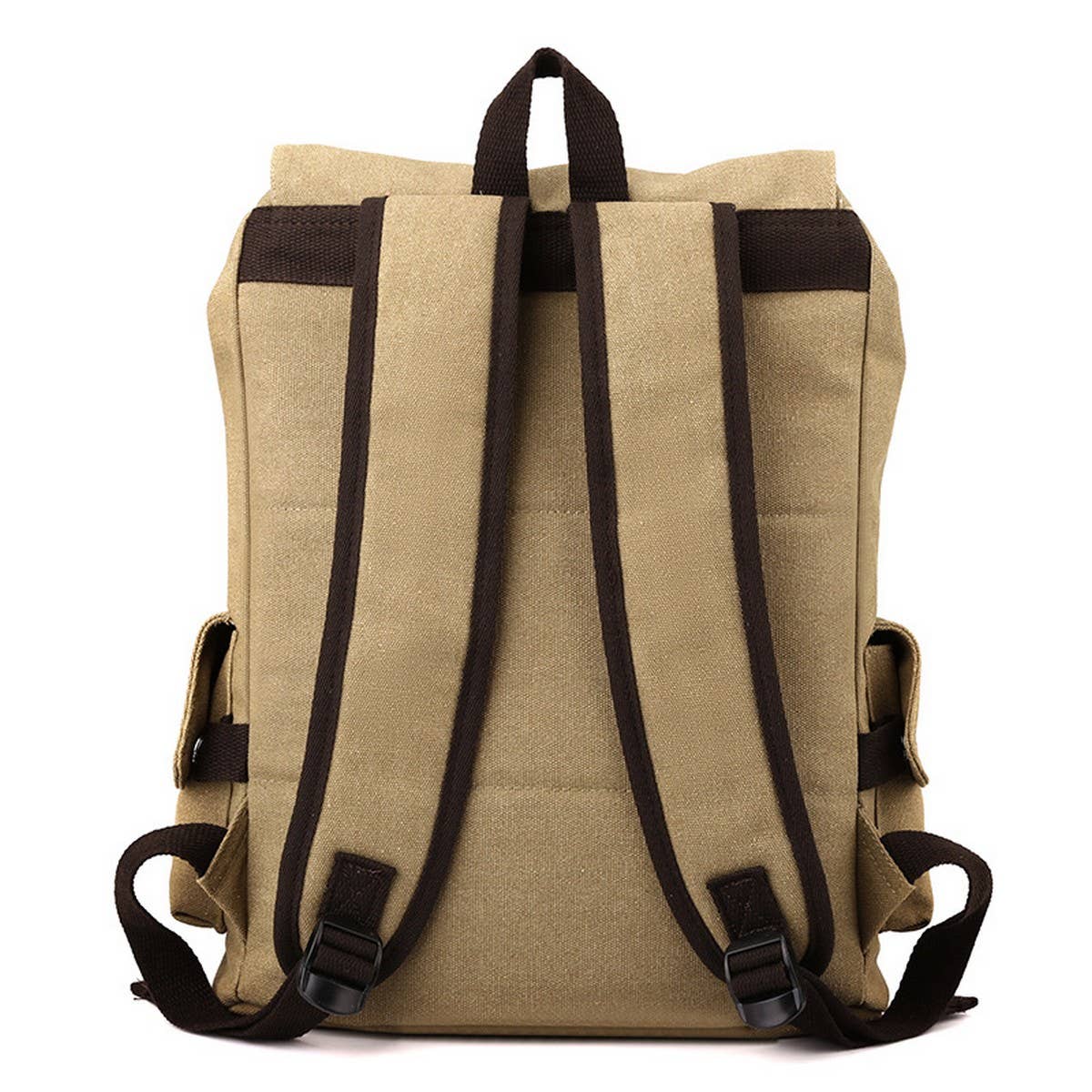 BACK-TO-SCHOOL CANVAS BACKPACKS DRAWSTRING CLOSURE_CWAB2216