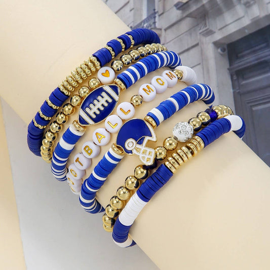 BRACELET 8-PIECE SET POLYMER CLAY BRACELET_CWMM3512